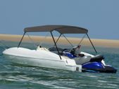 2 Bow Bimini Top Anthracite 150x120x110 cm