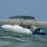 2 Bow Bimini Top White 180x130x110 cm Image 2