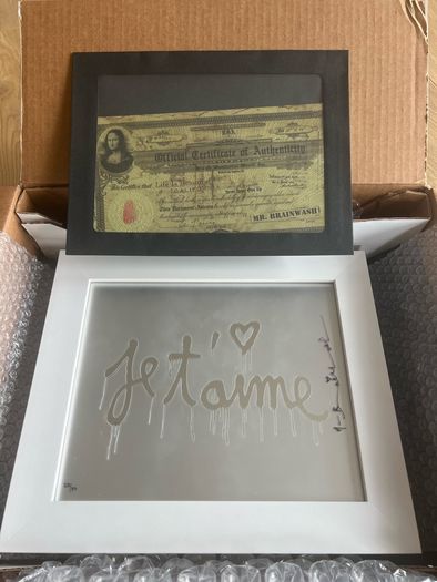 Mr. Brainwash - Beautiful Reflections "Je t'aime"