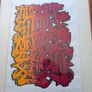 Inkie Signed Limited Edition Print - "Alphabet" - 6/30 - Framed Image 5