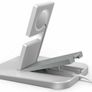 Twelve South HiRise stand for Apple Watch, silver | Metal charging dock for Apple Watch Image 4