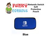 Nintendo Switch Soft Neoprene Cloth Pouch Protective Sock Case Cover Blue