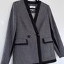 L.K. Bennett alpaca wool blend blazer Image 2