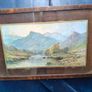 Vintage Framed Landscape Print Image 3
