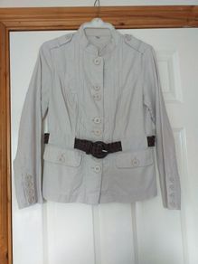John Rocha Linen Jacket - Size 12