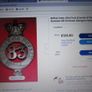 County of Dublin Glengarry cap badge.Brass.Victorian crown. Image 9
