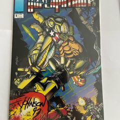 Dave Johnson signed comic
