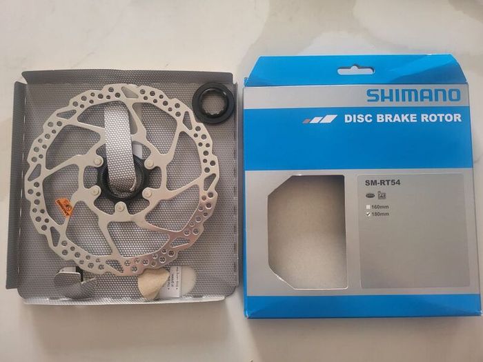 Shimano Disc Brake Rotor 180mm Center Lock New