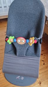 BabyBjorn Bouncer with Wooden Toy
