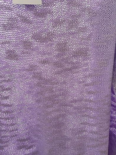 Vila pastel Lilac v neck top size 14 - New