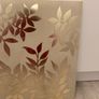 Cream Suede & Gold Leaf Canvas Image 6