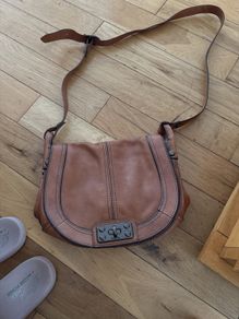 fossil  saddle bag