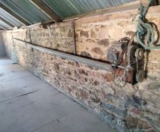 Grain auger and roller