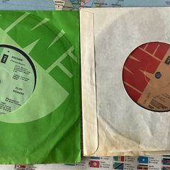Cliff Richard Dreaming and We don't talk 45s