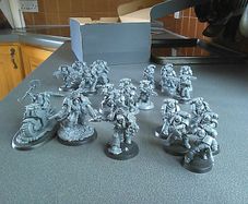warhammer 40k Space marine combat patrol plus extras