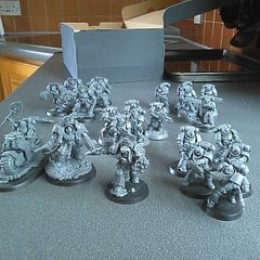 warhammer 40k Space marine combat patrol plus extras