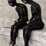 Male & Female - Bronze With Gold Accents Image 2