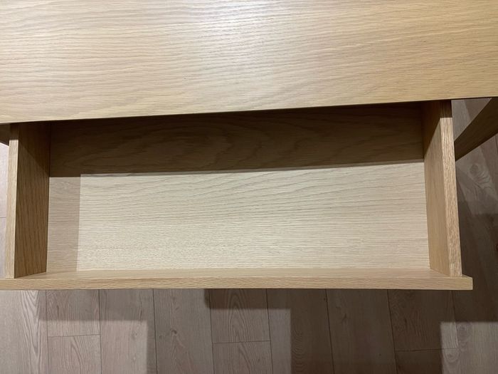 Brand New Light Oak Desk with Drawer