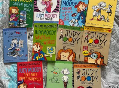 Megan McDonald Judy Moody 11 book collection