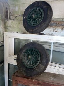 Wheels for cart