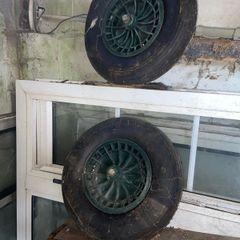 Wheels for cart