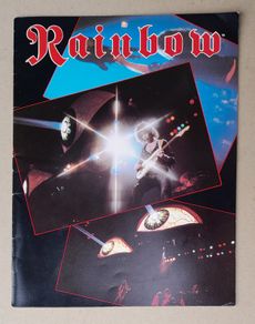 Rainbow vintage tour programme Ritchie Blackmore