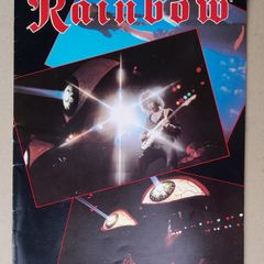 Rainbow vintage tour programme Ritchie Blackmore