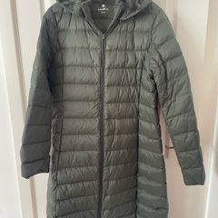 Lisa Lust Olive Green Long Puffer Size 14