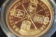 2024 St. Helena East India Company Gold Proof "Cruciform &amp; Sceptre"
