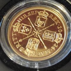 2024 St. Helena East India Company Gold Proof "Cruciform & Sceptre"