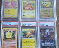 PSA 10 Pikachu Master Ball, Umbreon V, Birthday Pikachu, Ninetales 1st Ed Collection