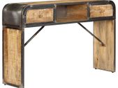 Sideboard 120x30x75 cm Solid Mango Wood