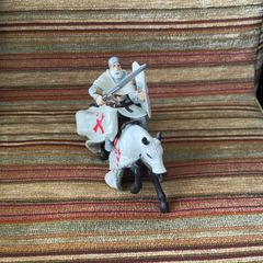 Templar Knight on Horseback
