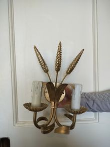 Vintage wall lights set of four