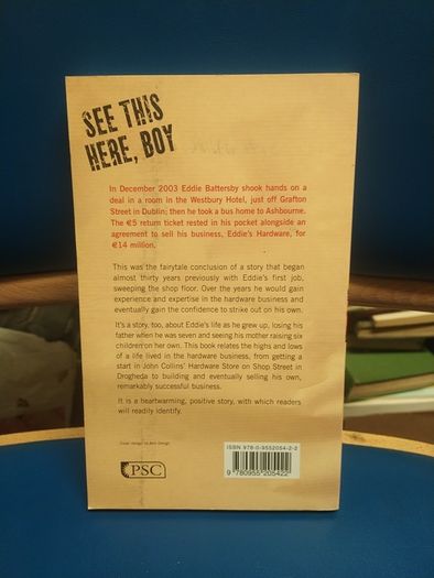 Eddie Battersby - See This Here, Boy (signed)