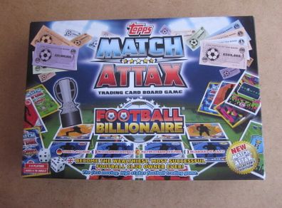 Match Attax Football Billionaire Trading Card Board Game Collector Edition