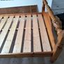 Solid Mexican Pine Double  Bed Image 5