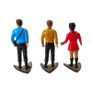 Star Trek 1991 Hamilton Collection Kirk Spock McCoy Uhura Scotty Sulu Chekov PVC Figures Image 6
