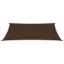 Sunshade Sail Oxford Fabric Rectangular 5x8 m Brown Image 2