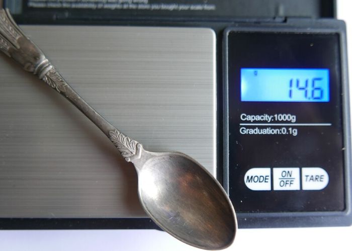 Vintage Silver or Silver-plated Spoon