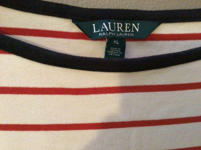 Ralph Lauren Designer Tee- Shirt Size 12