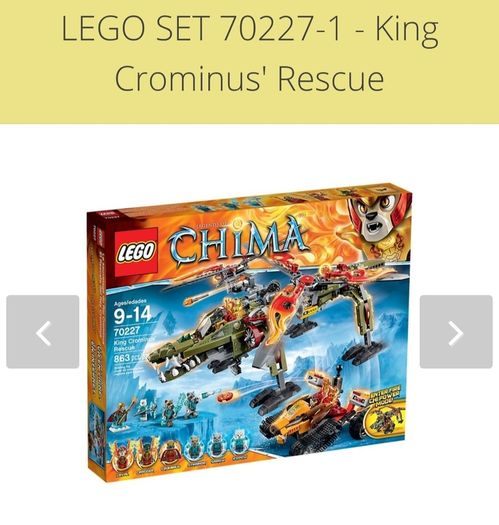 80 Euro Each!! - Lego Legends of Chima - Retired Sets