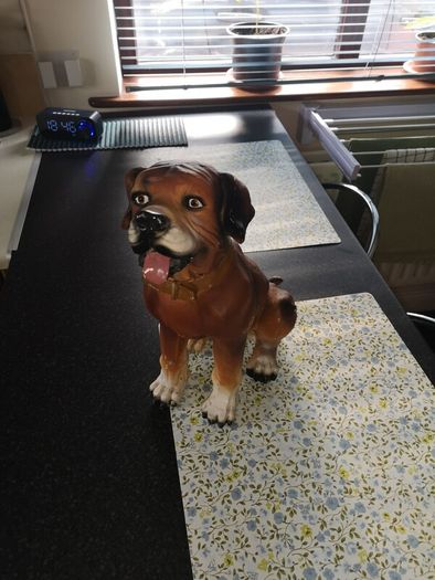 Ceramic dog