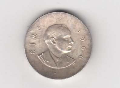 Ireland, Pearse 10/-, 1966, 83.3% silver coin, (no 458)