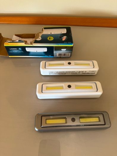 LED push lights