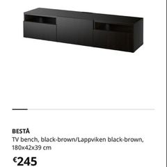 tv unit / tv bench