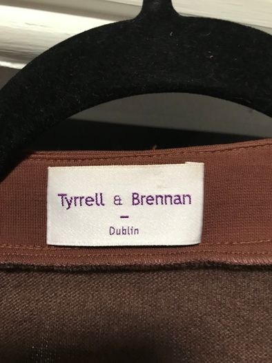 Tyrell & Brennan Wool Wrap Dress