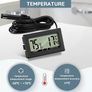 Digital Thermometer Hygrometer with Probe Thermometers Temperature Humidity Gauge Meter for Reptile Incubator Poultry Office Living Room (FREE POSTAGE) Image 6