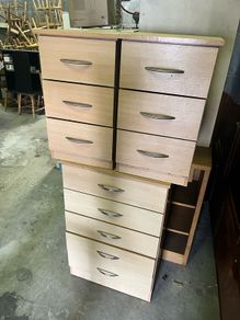 Chest and 2 lockers set