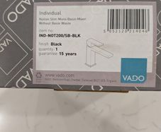 VADO Slim Mono Basin Mixer Tap